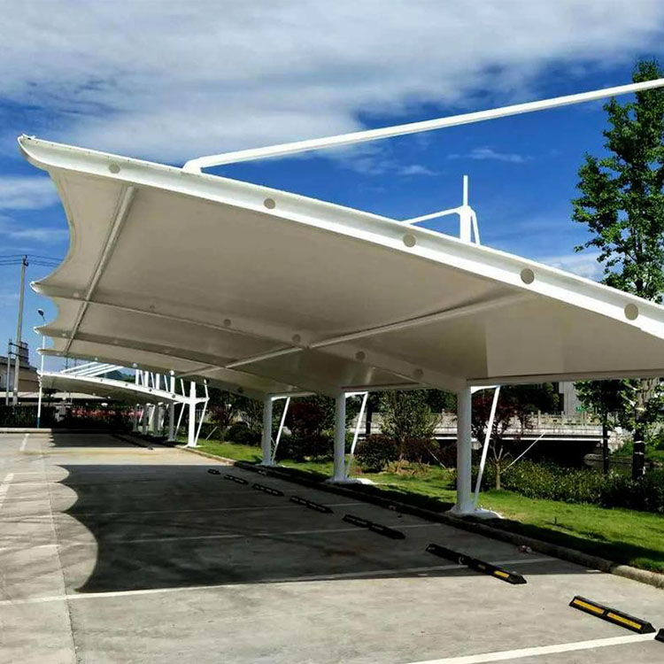 红河县膜结构汽车棚