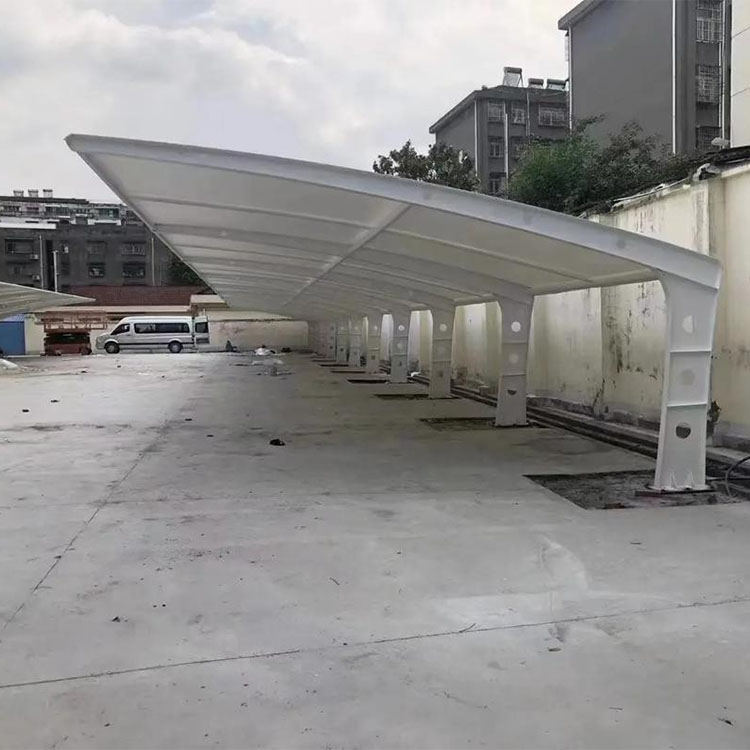 红河县膜结构汽车棚